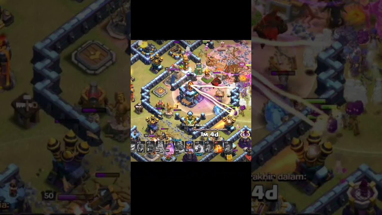 Attack strateggy Town hall 13, Attack strateggy Yeti Bowler #shortsvideo #coc