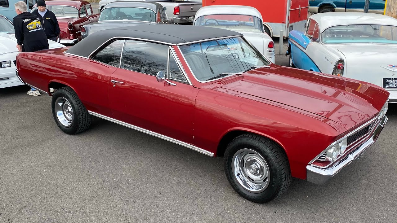 Тест-драйв Chevy Chevelle 1966 года. ПРОДАНО БЫСТРО. 31 900 долларов. Maple Motors #1384.