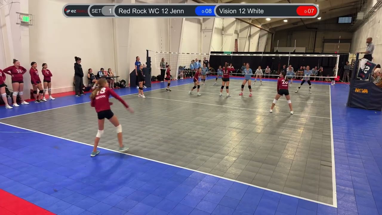 Vision 12 White vs RRWC 12 Jenn, Set 1, Match 2, PL2, 26-2-28