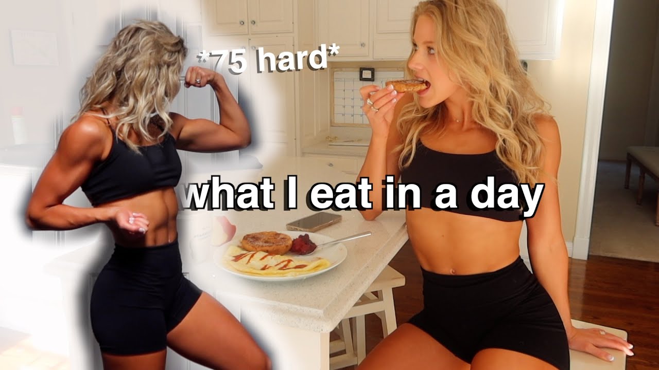 what I eat in a day | 75 hard edition