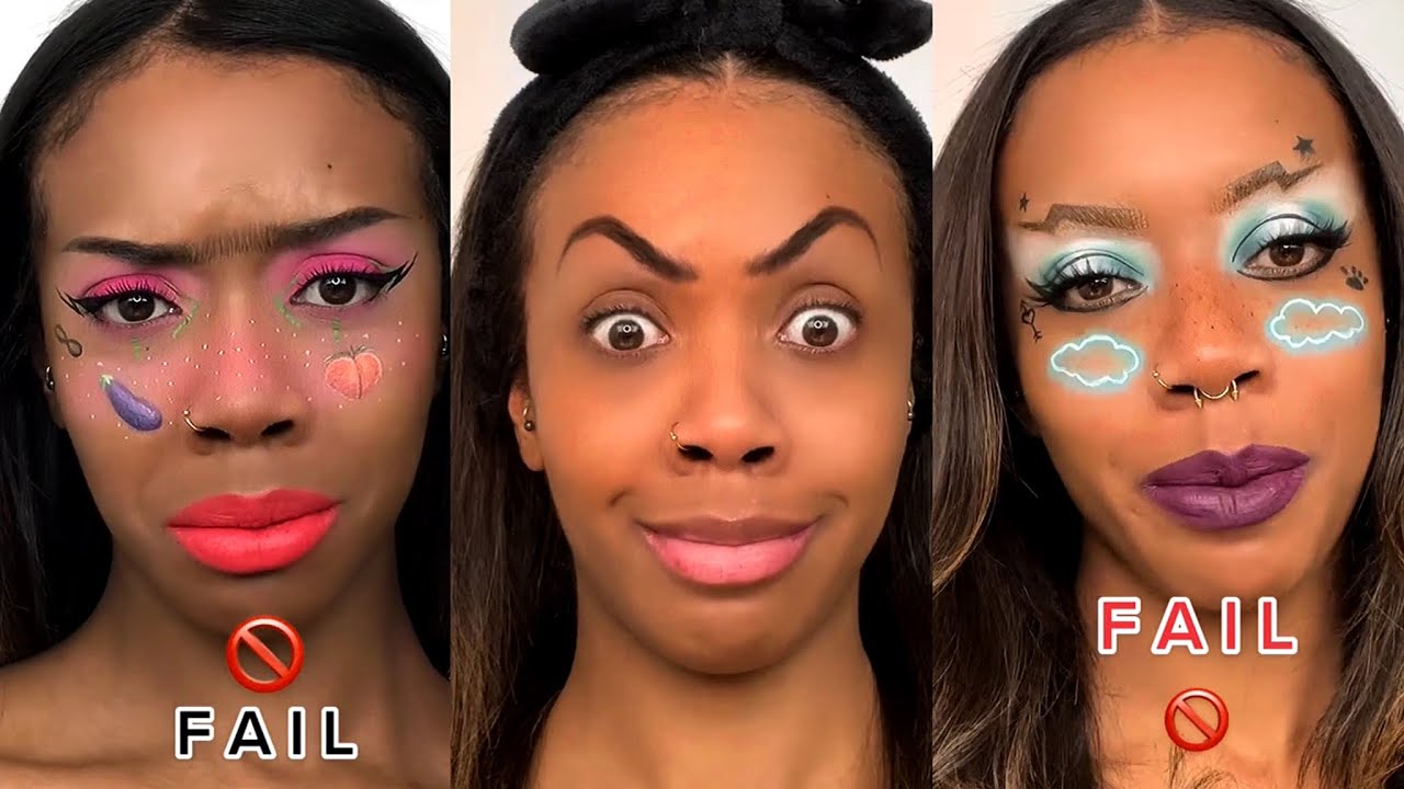 CUTE ✅ or FAIL? ❌ Tiktok Filters Pick My Makeup