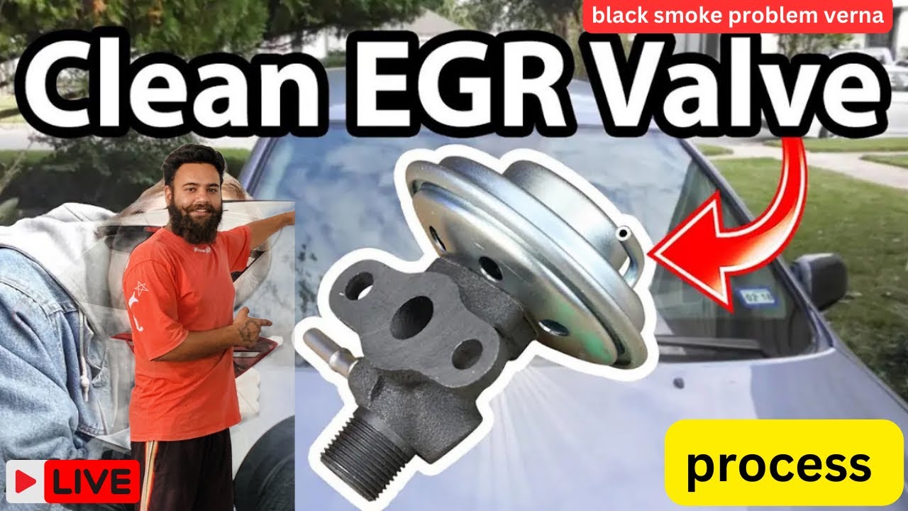 verna black smoke problem 💨 EGR CLEEN Process turbo check process #hundai #verna #car