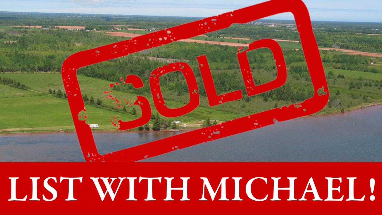 (SOLD) Prince Edward Island Real Estate Milo Oceanfront reduced to $25K 15.6 acres of Waterfront.