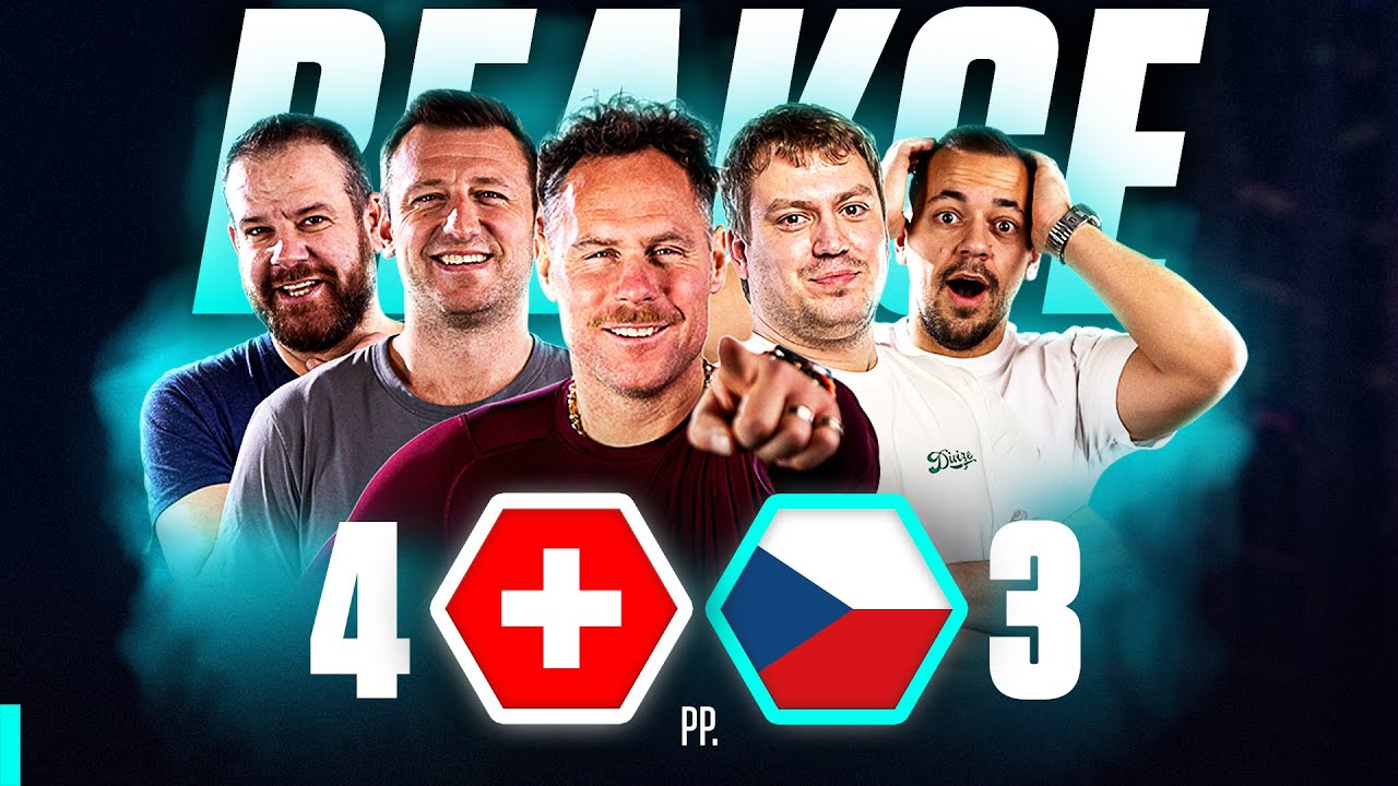 REAKCE NA 🇨🇭 ŠVÝCARSKO vs. ČESKO 🇨🇿 | MISTŘI NA OLYMPIÁDĚ #5