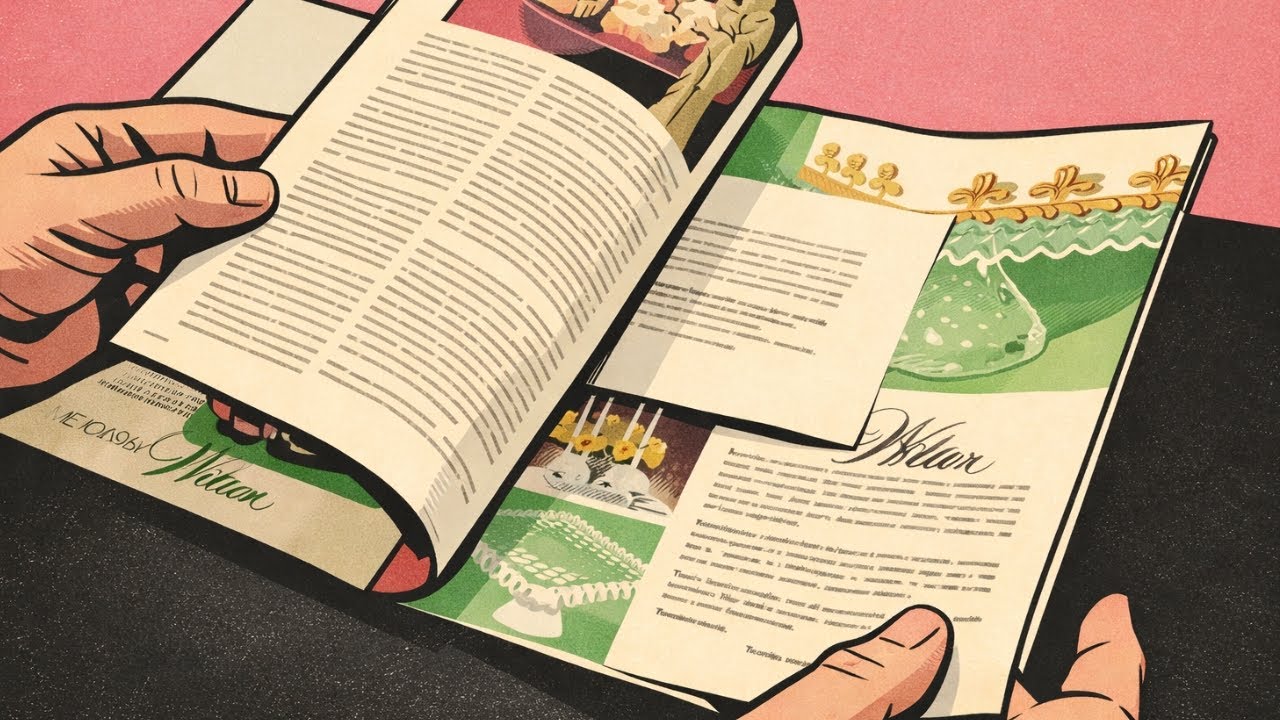 ASMR | An Afternoon With a 1973 Cake Decorating Magazine