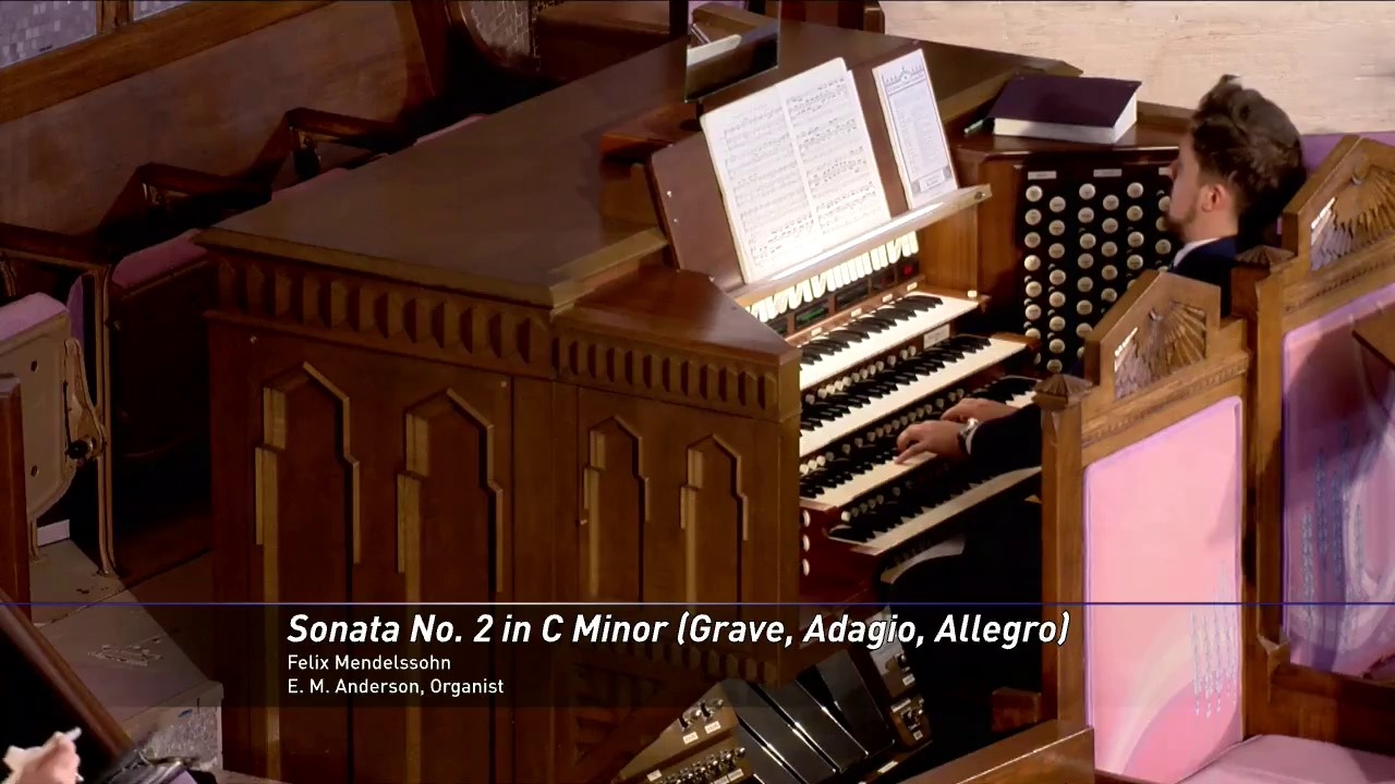 Postlude 02-15-2026: “Sonata No. 2 in C Minor (Grave, Adagio, Allegro maestoso e vivace)”