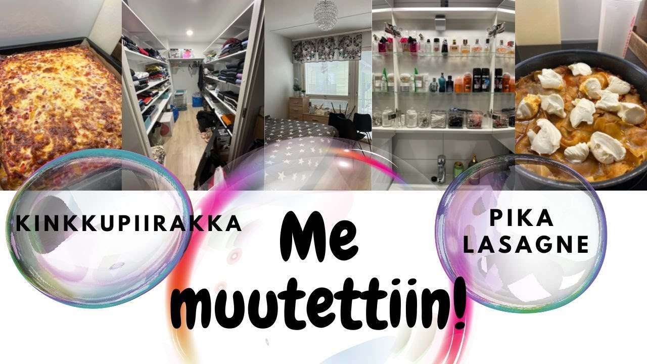 VUODEN EKA VLOGI 2023 / MUUTTO / HERKKU RESEPTIT