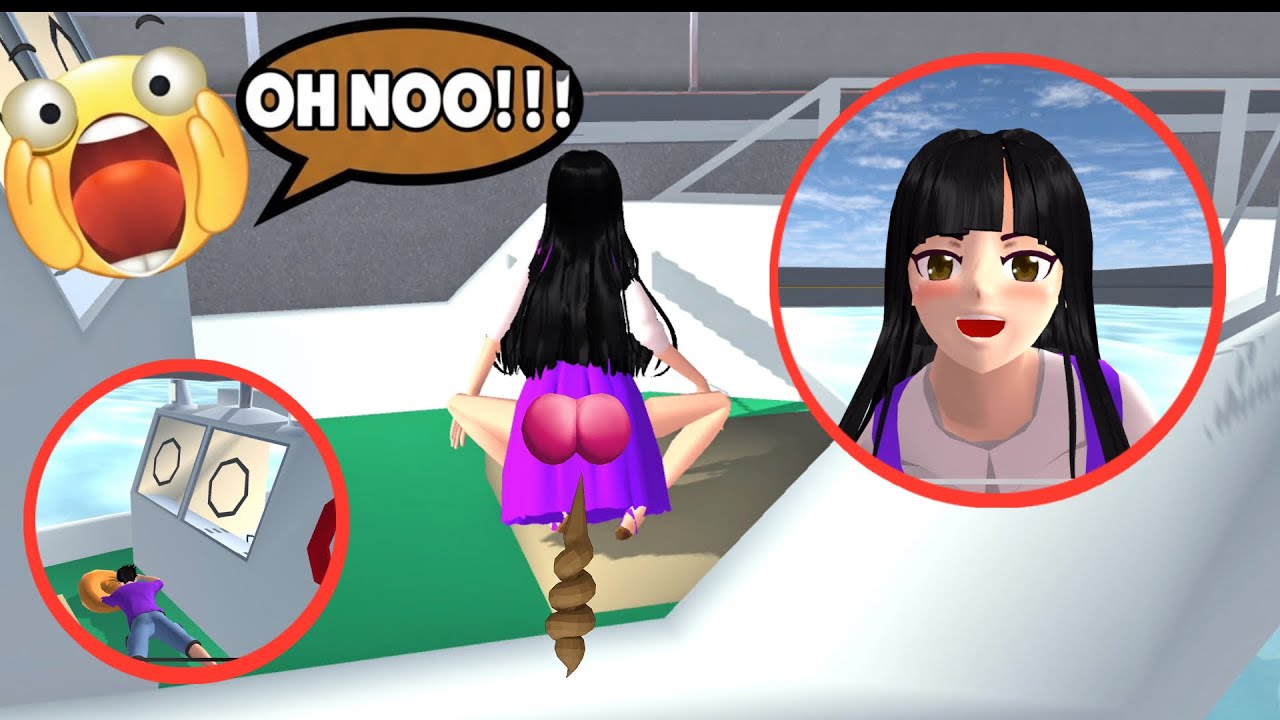 RINA EEK SEMBARANGAN DI PANTAI GA TAHAN LAGI WAKTU DIAJAK TAIGA PACARAN | SAKURA SCHOOL SIMULATOR 