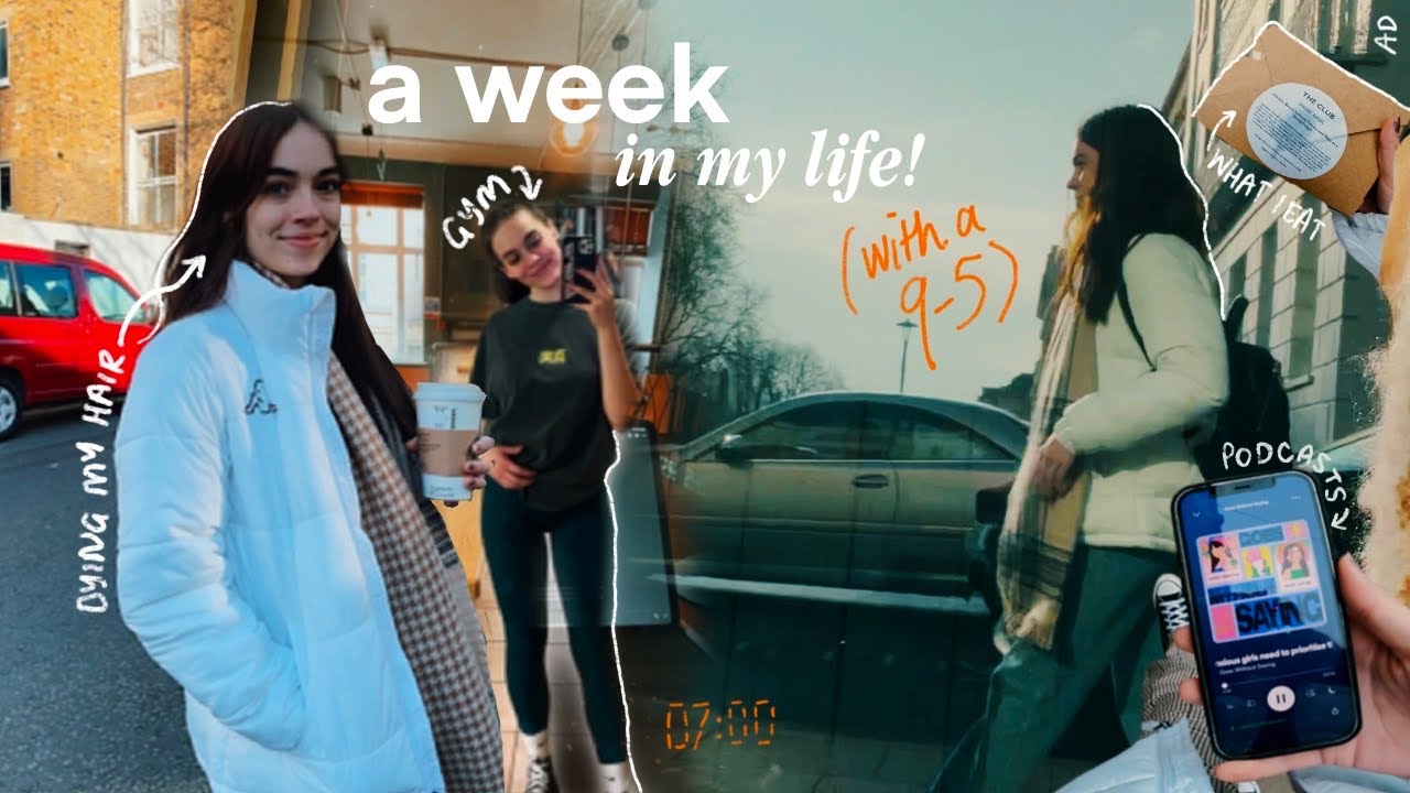 a week in my life 🌻 9-5, piercings, podcasts & early mornings!