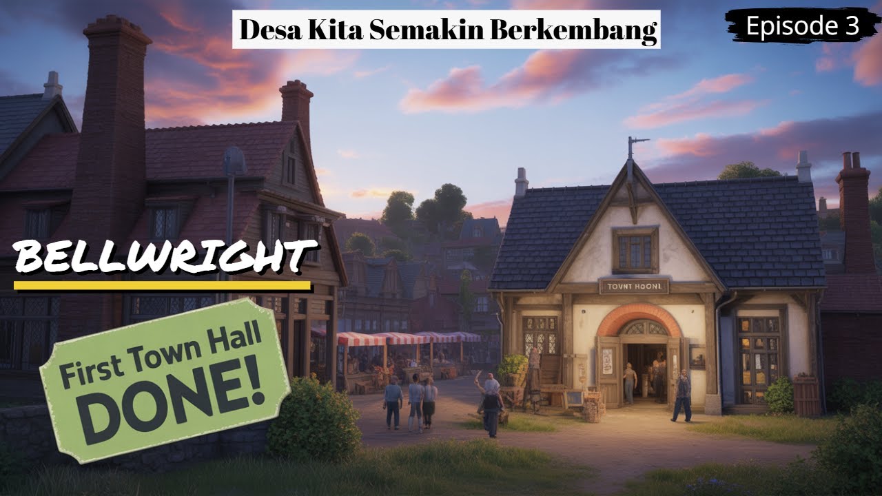 Bangunan Kita Meningkat DRASTIS, Saatnya Rekrut Penduduk Baru Sekarang? Bellwright Maiden Voyage