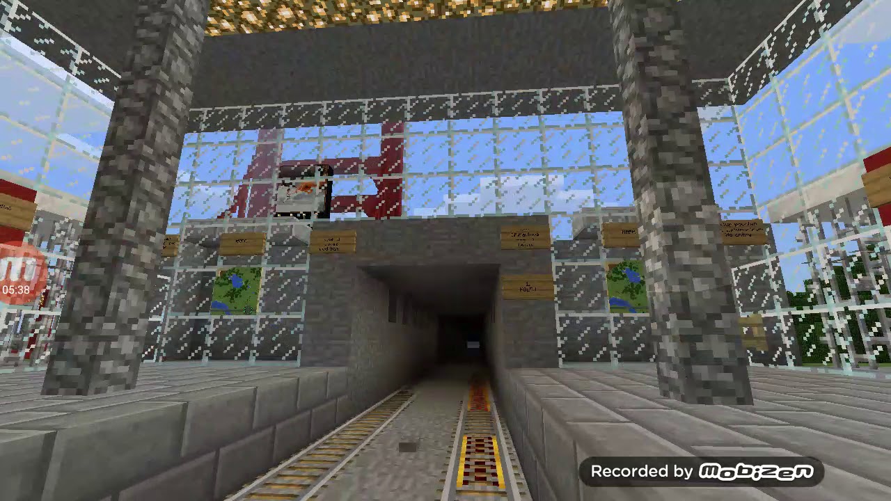 Pražské metro v Minecraftu - linka C Háje - Letňany
