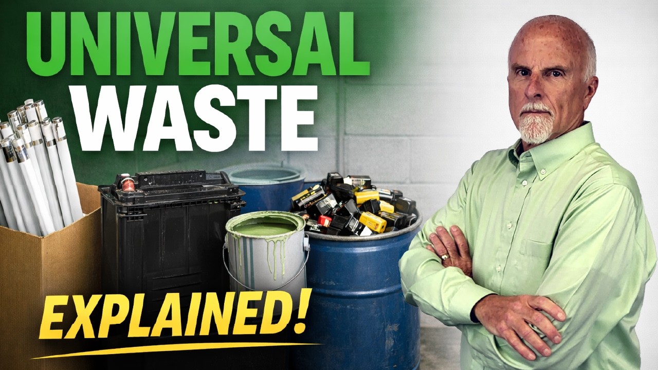 Universal Waste 101: Regulations & Responsibilities EXPLAINED | Resource Management Associates