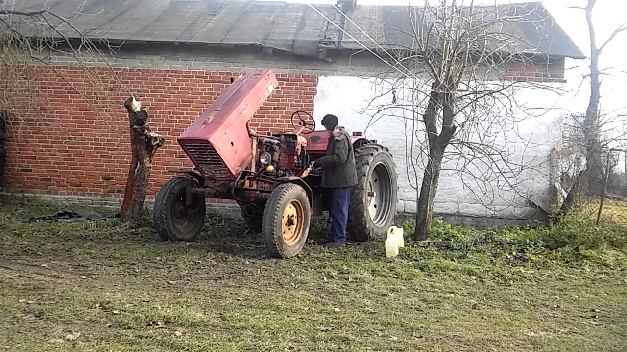 MTZ 50 (1974) cold start