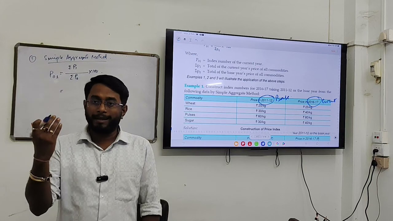 Index number numericals part 1