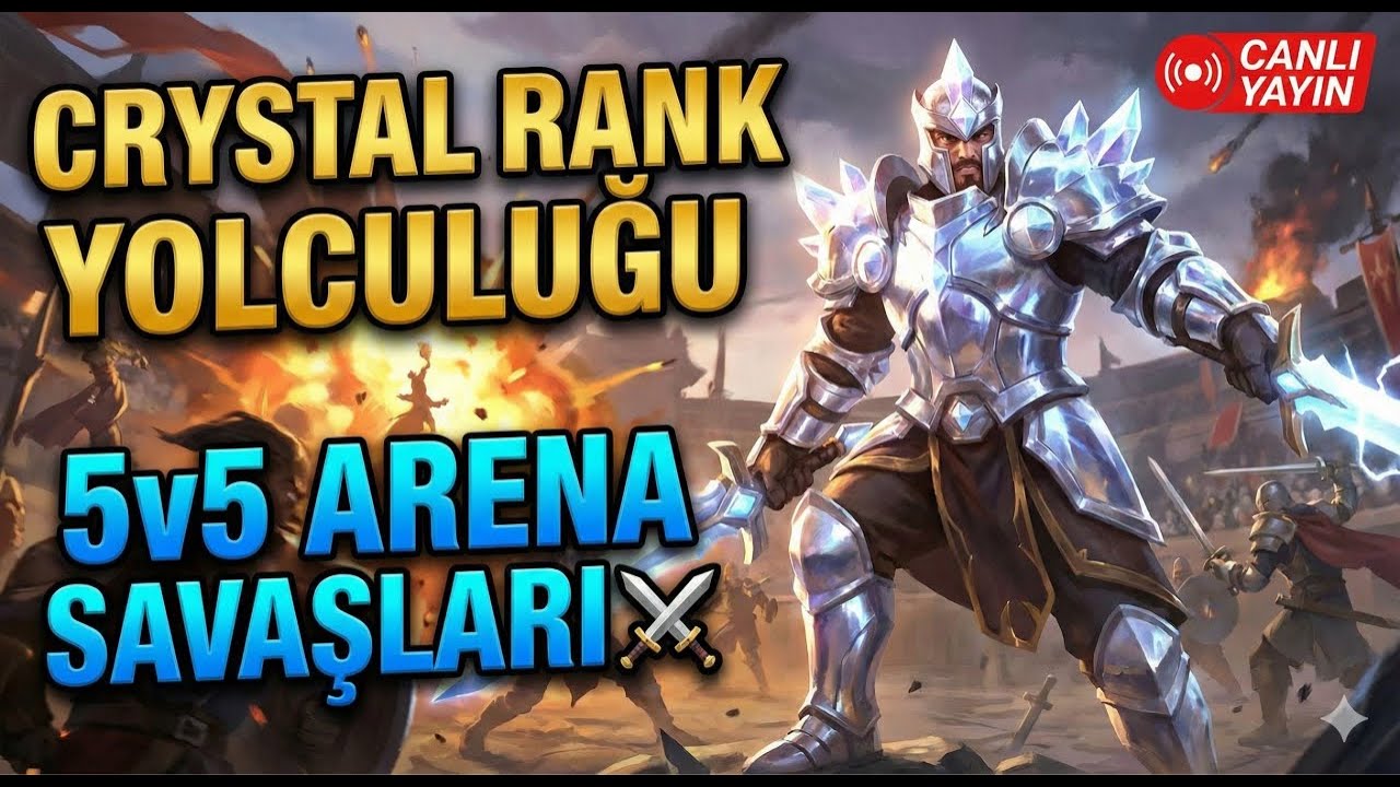 Albion Online | Crystal Rank'e Doğru! 5v5 Arena Savaşları ⚔️