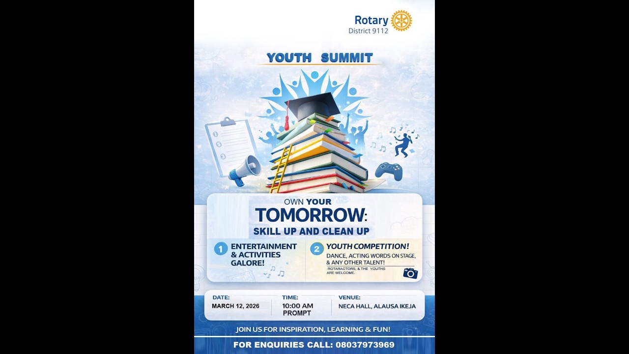 Rotary International District 9112 Empowers Youth with ‘Own Your Tomorrow’ Summit