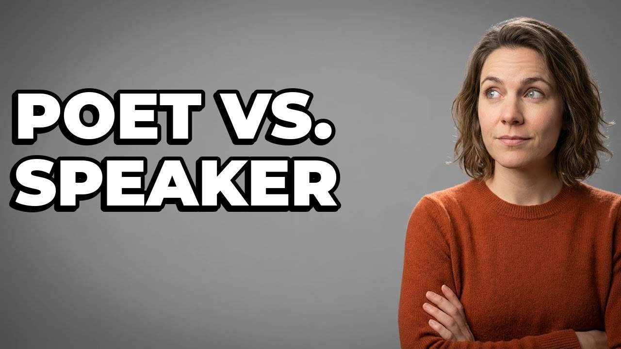 What Is The Difference Between Poet And Speaker?