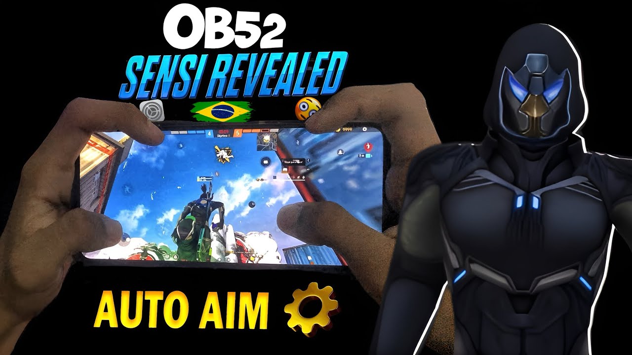 SENSI REVEALED ✅ AFTER UPDATE🔥😱OB52 NO RECOIL SENSITIVITY⚙️💯LAG FIX🤫🥶