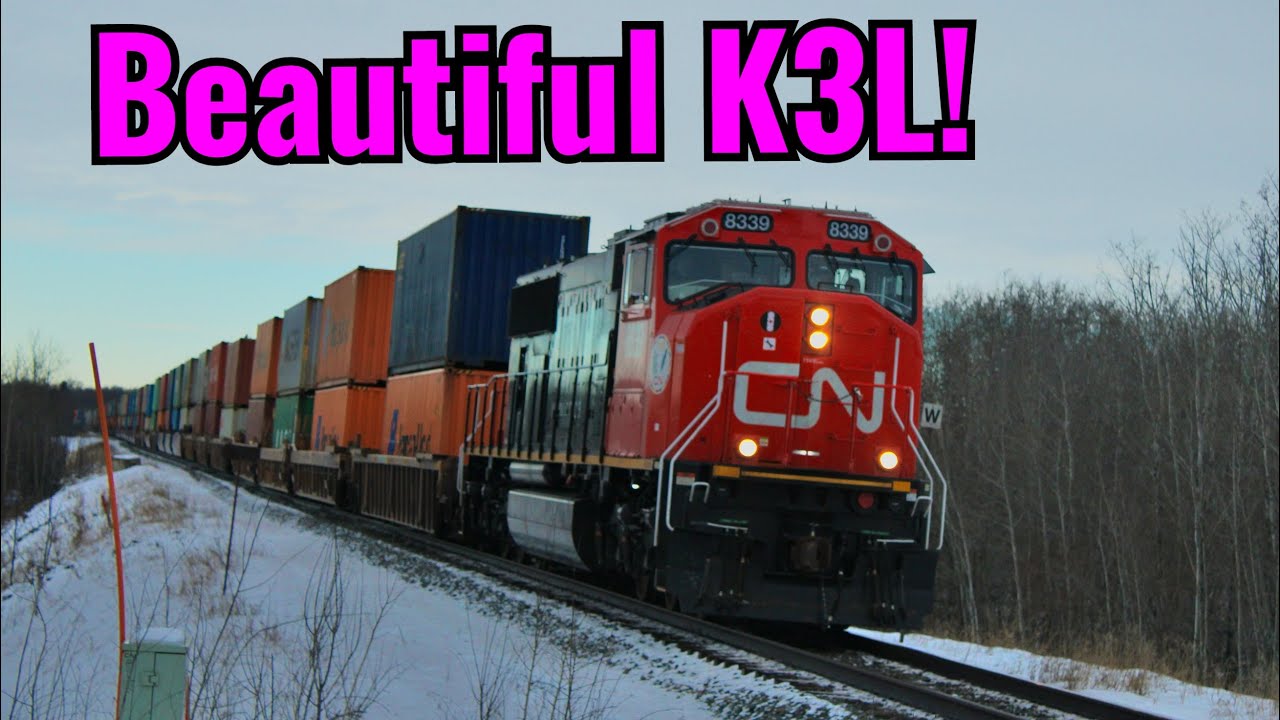 NICE K3L! CN 8339 East Leading CN Q198 - Near Lindbrook, AB