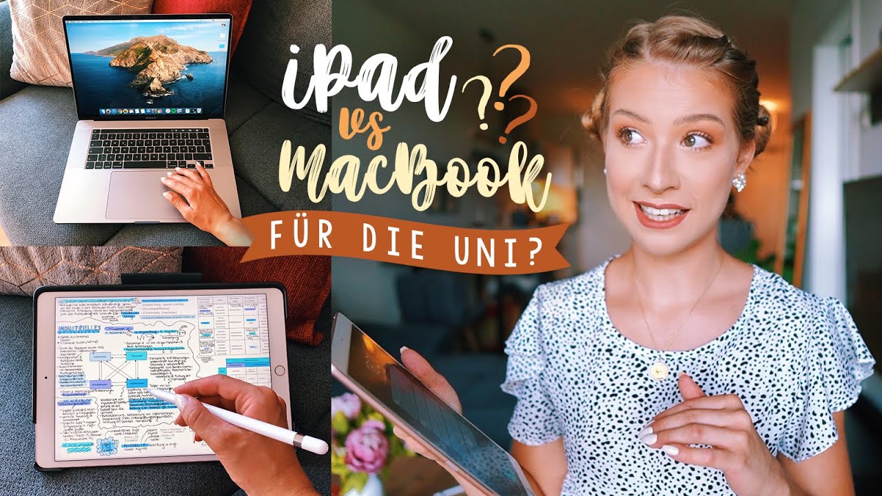 IPAD VS. MACBOOK / TABLET VS. LAPTOP FÜR DIE UNI // JustSayEleanor (iPad an der Uni, Goodnotes)