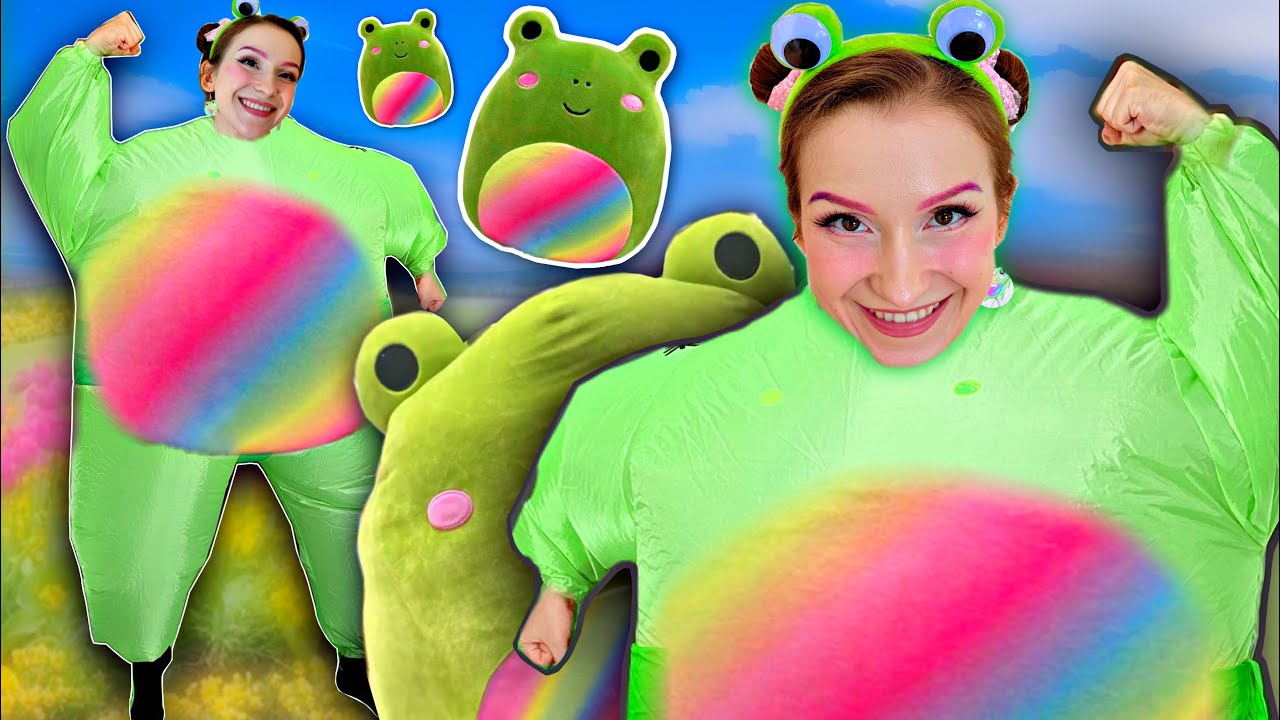 ZOSTAŁAM JUMBO ŻABĄ NA 24H!