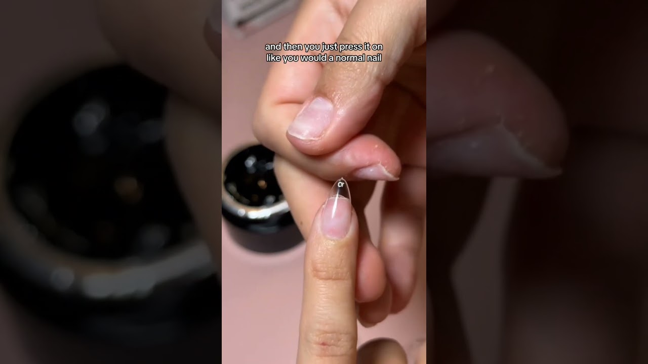 How To Apply  Soft Gel Nails Using Solid Nail Gel 💅 