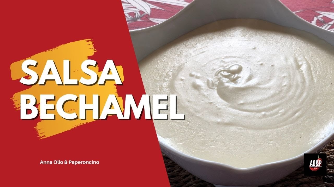 CÓMO hacer la salsa BECHAMEL - Receta FÁCIL y casera | Salsa Besciamella