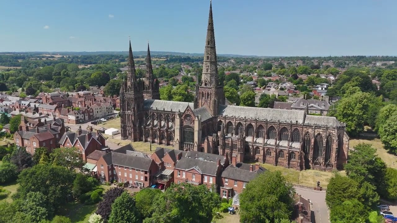 Lichfield Cathedral - One of the most beautiful cathedrals in the UK