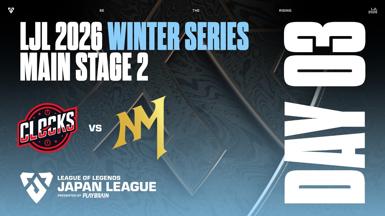 CK vs NM ‐ VOD ‐ LJL 2026 Winter MainStage 2 DAY 3 Match 1 Game 2