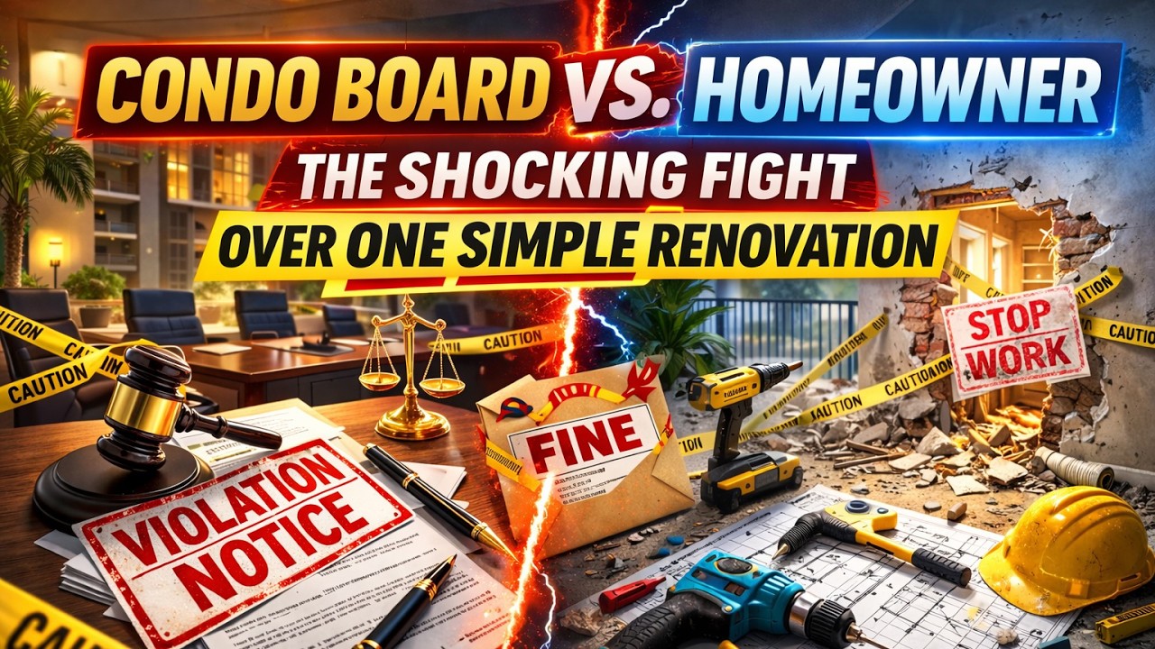 Condo Board vs. Homeowner: The Shocking Fight Over One Simple Renovation