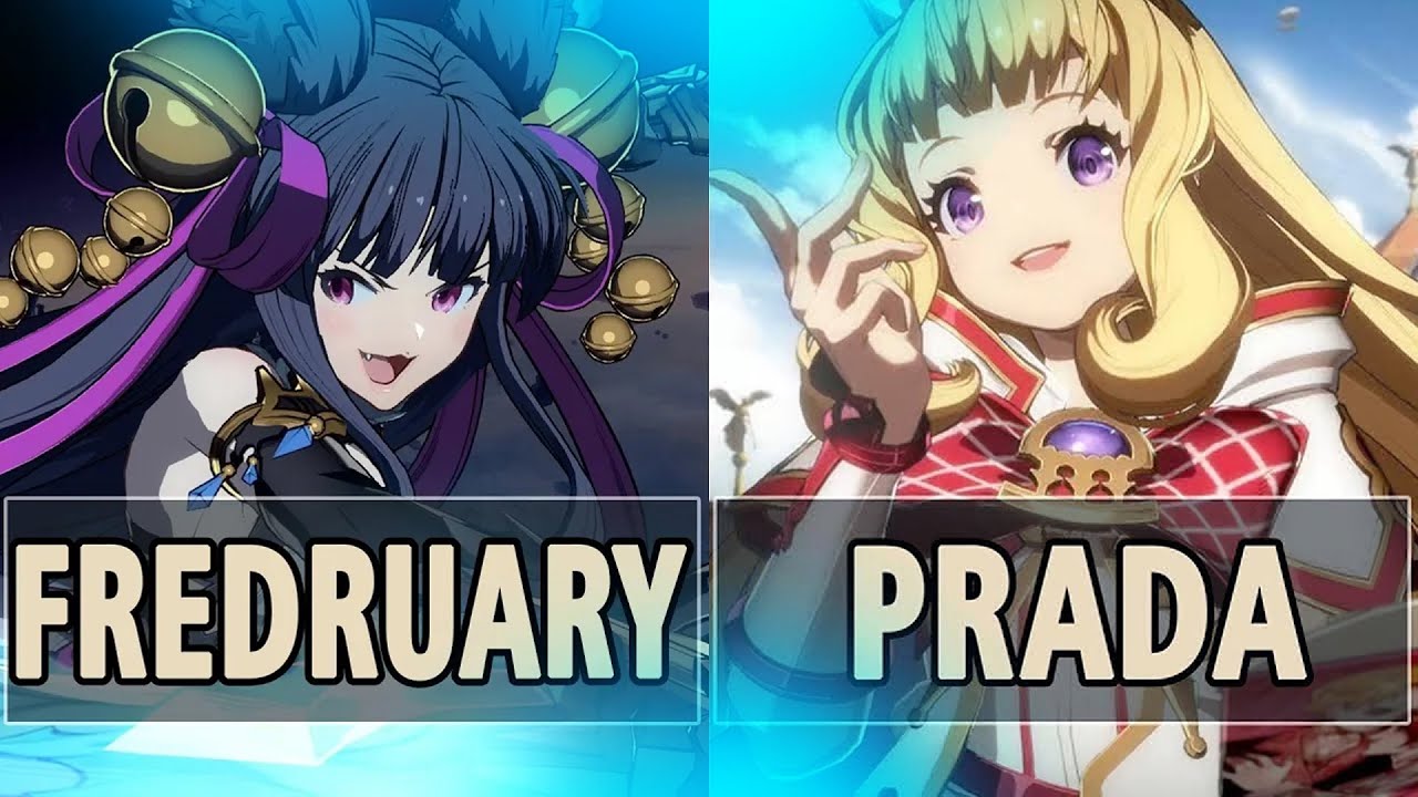 GBVSR:🔥fredruary (Yuel) Vs Prada (Cagliostro)🔥| High Level Gameplay.