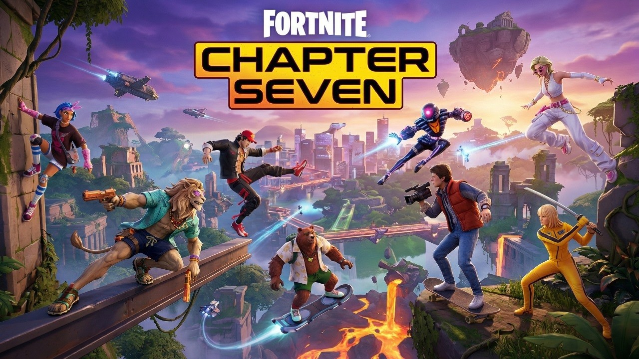 Боевой пропуск и игровой процесс Fortnite Chapter 7