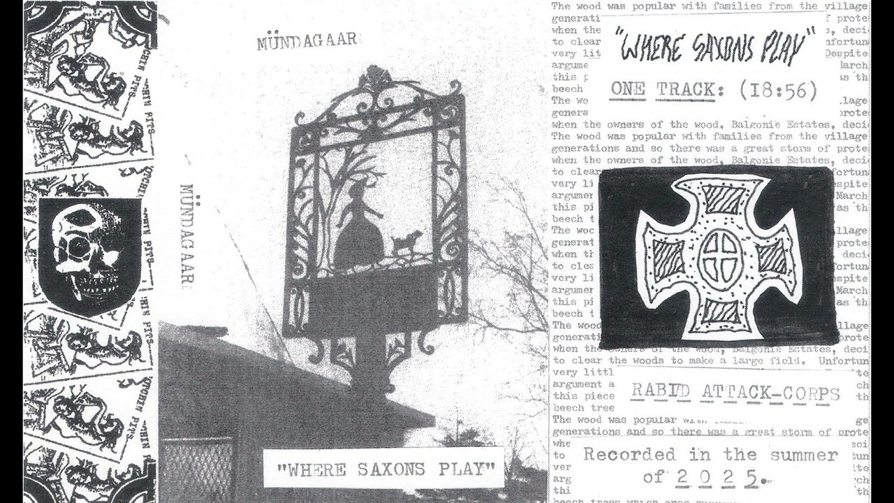 Mündagaar (UK) - Where Saxons Play (Demo 2025)