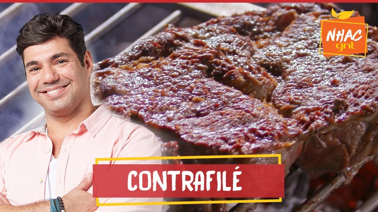 Contrafilé na churrasqueira com manteiga de ervas | Felipe Bronze | Perto do Fogo