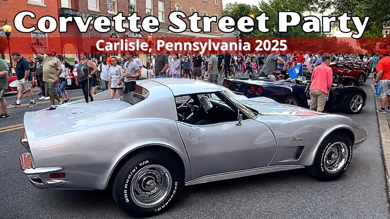 C3s at Corvette Parade, Carlisle, PA