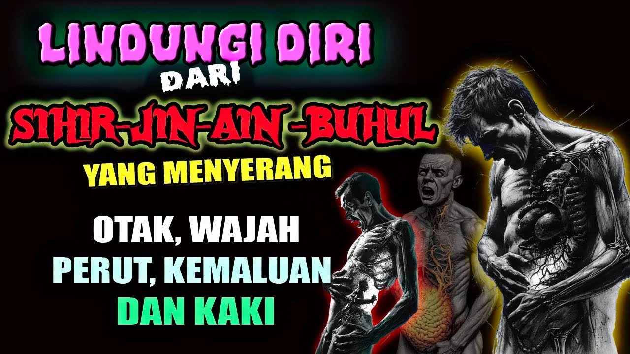 Ruqyah BAKAR/BURN Sihir, Satan, Jin yang tinggal di Otak, Badan dan seluruh Organ Tubuh