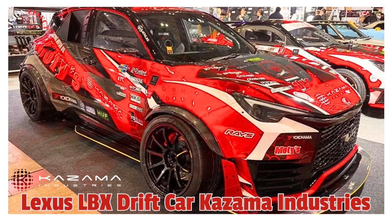 Компактный внедорожник Lexus получил двигатель 2JZ, который мощнее, чем у Veyron. Lexus LBX Drift...