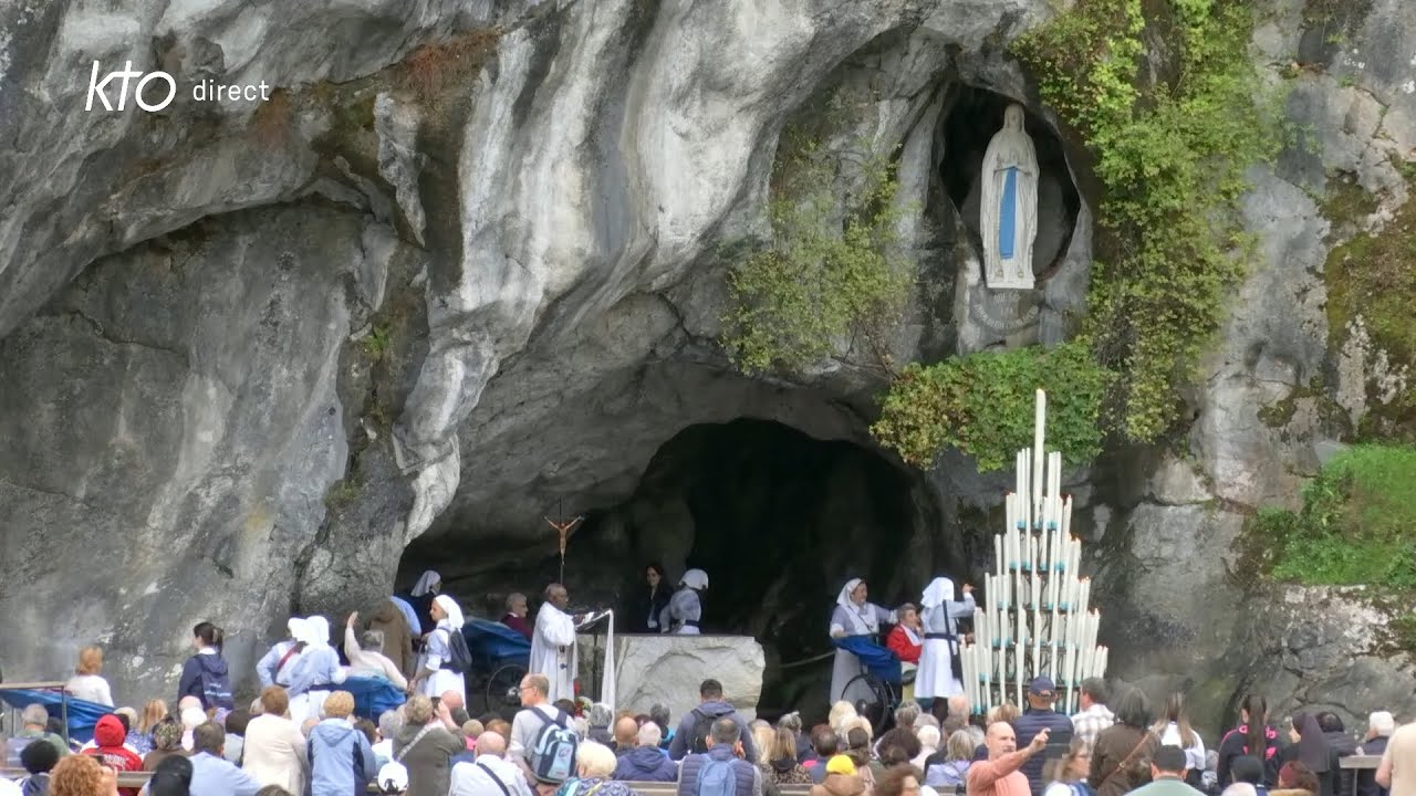 Chapelet du 12 septembre 2025 à Lourdes