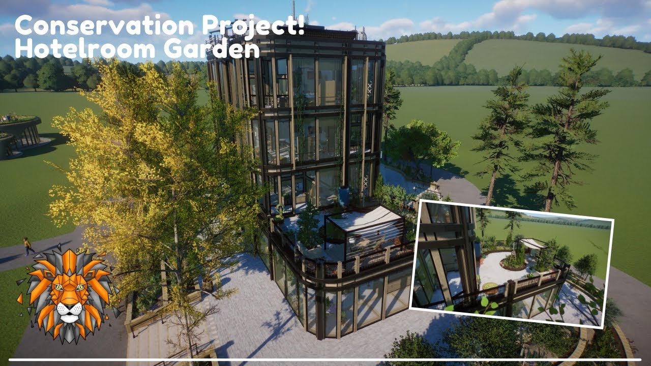Planet Zoo Conservation Project I Hotel Garden!