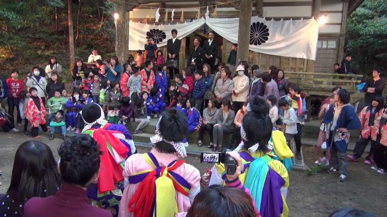 2013年 大浦の獅子舞3