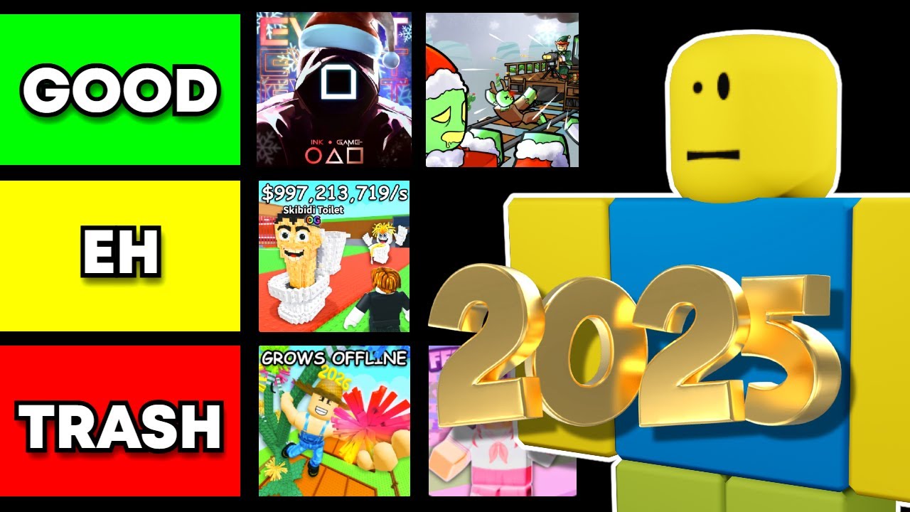 Вирусные игры Roblox в рейтинге 2025 года