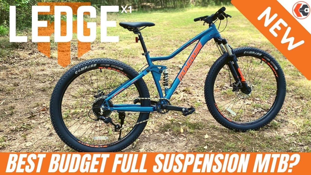 NEW $398 Mongoose Ledge X1 MTB from Walmart - Is it Best Budget Full Suspension Mountain Bike Yet?