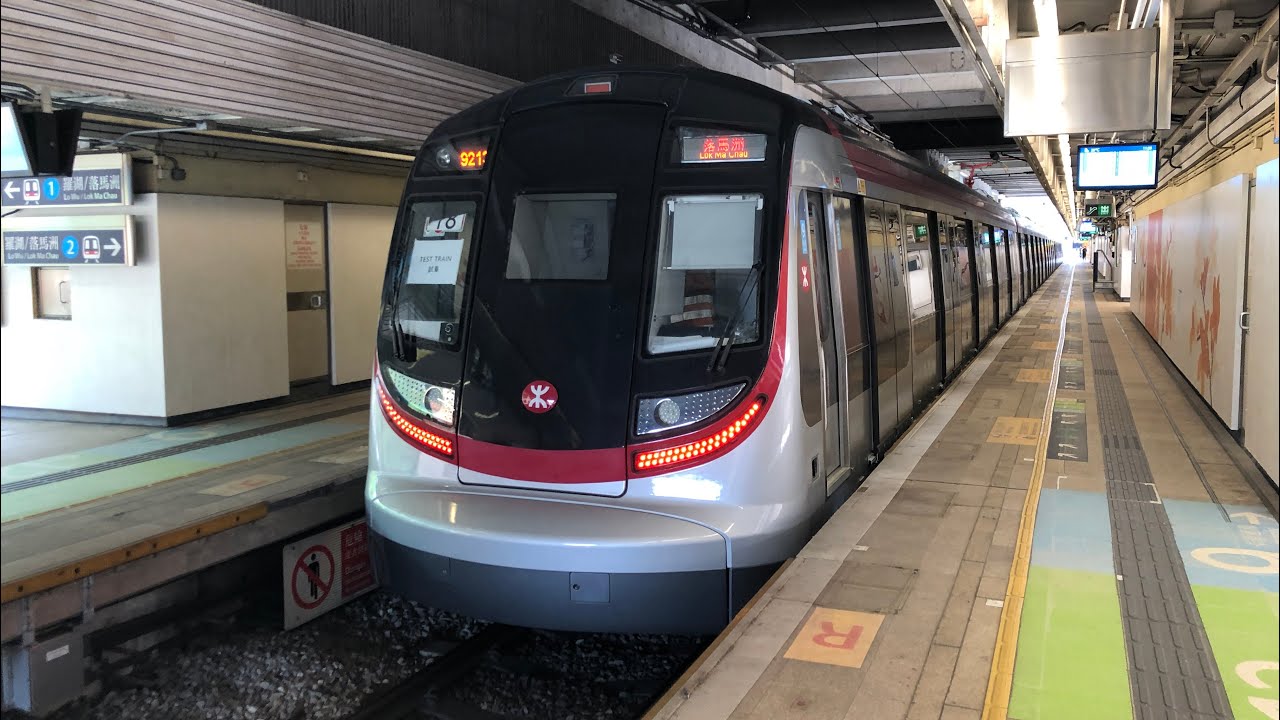東鐵綫 R-Train D052/D054 不載客駛經上水及火炭站試車