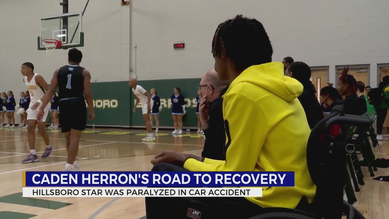 Hillsboro basketball star’s road to recovery after being paralyzed in crash