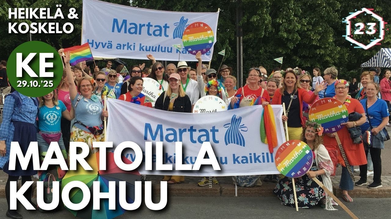 Totuus Martoista | Heikel&auml; & Koskelo 23 minuuttia | 1237