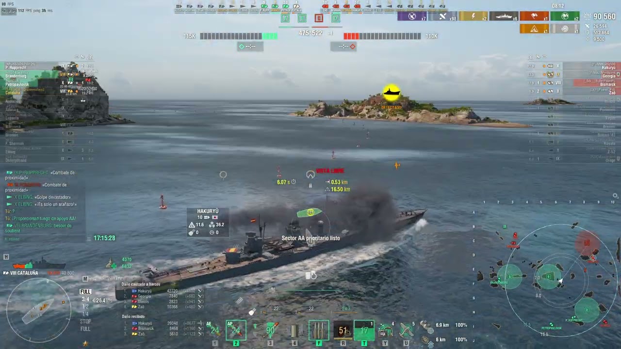 Cataluña. Tier 8. 2450 Xp
