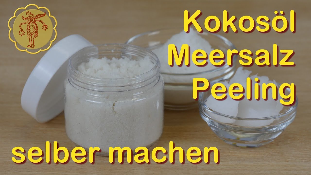 Kokos&ouml;l Meersalz-Peeling
