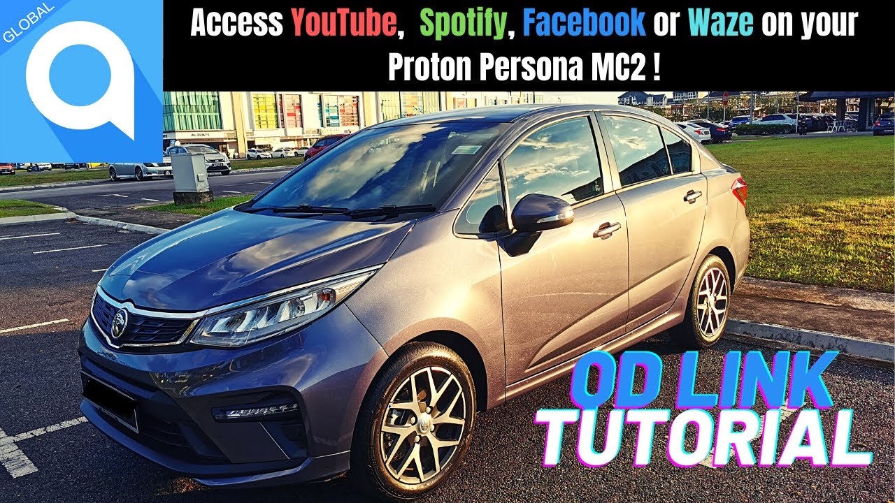 Используйте Waze, YouTube, Spotify или Facebook на своем Proton Persona MC2. (Инструкция по подкл...