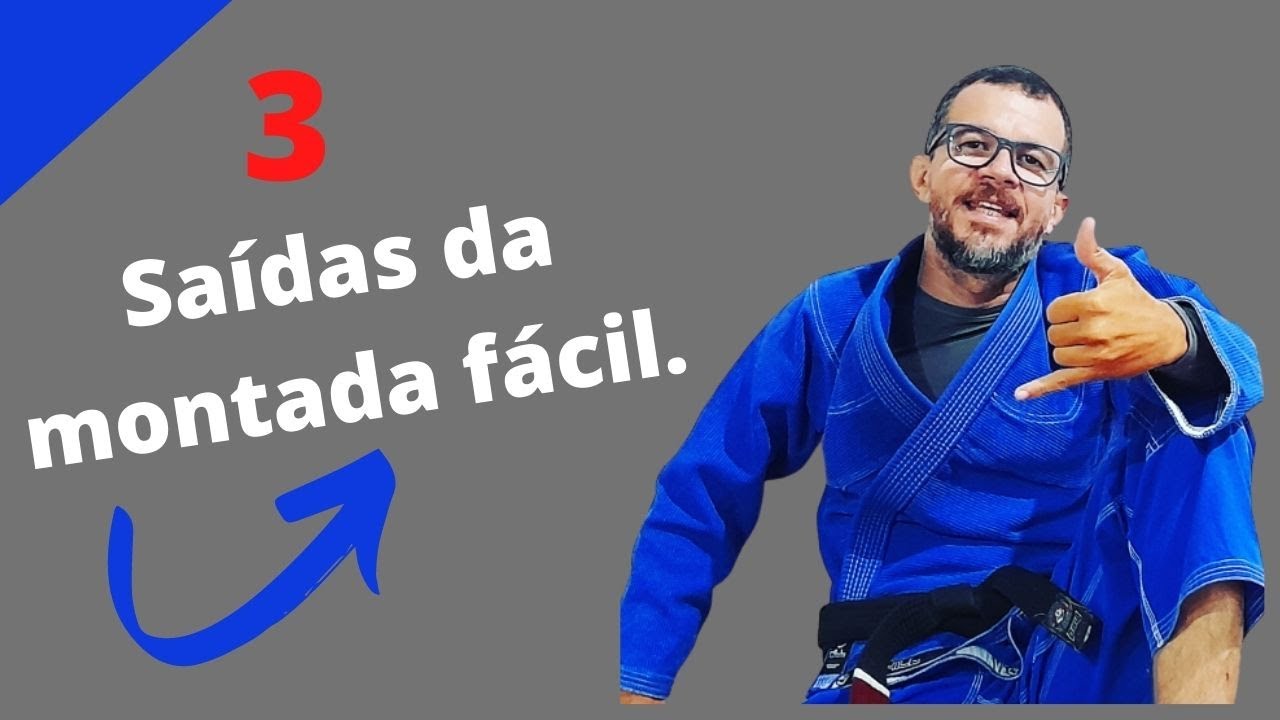 Como sair da montada - jiu jitsu iniciantes