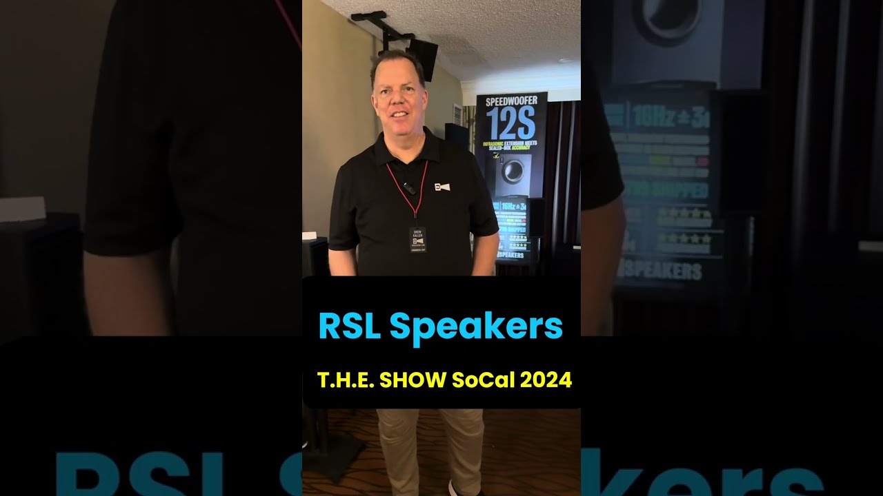 RSL 7.2.4 Speaker System at T.H.E. Show for Under $3,000